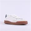Tommy Bowe Gerland Gumsole Trainer - White Leather